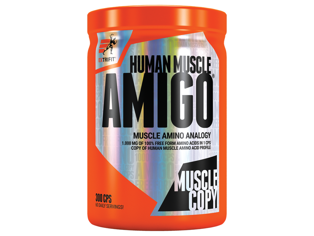 Extrifit Amigo 150 kapslí (pro budování svalové hmoty)