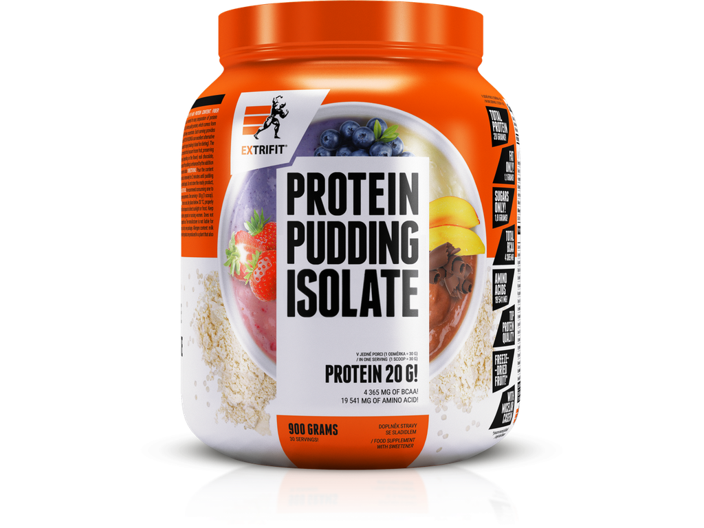 Extrifit Protein Pudding Isolate 900 g (proteinový pudink bez vaření)